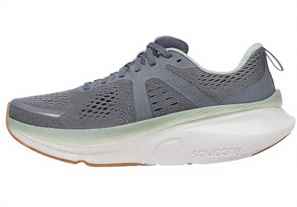 Saucony Sneaker Uomo Corsa Ammortizzante Carbon Iceberg
