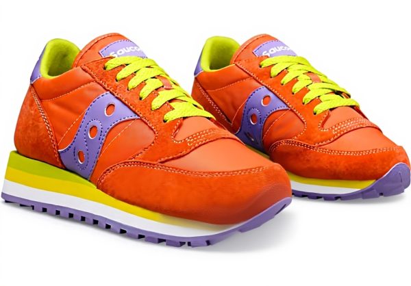 Saucony Jazz Tripla Scarpe Donna Sneaker Casual Nylon