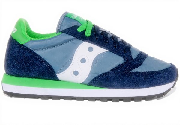 Saucony Jazz Original Sneaker Uomo Blu Verde Casual