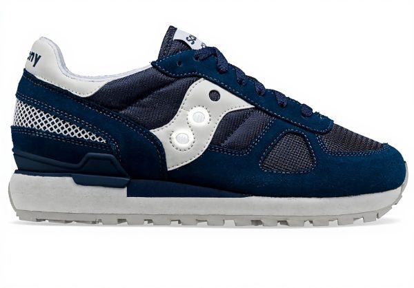Saucony Shadow S2108 Sneaker Uomo Blu Bianco Retrò Comfort