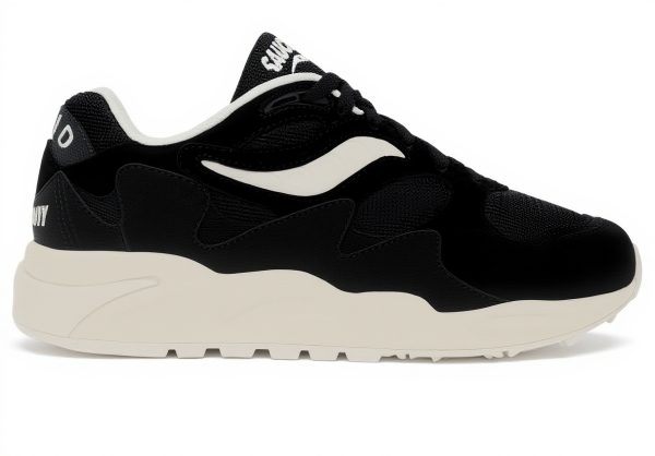 Saucony Grid Shadow 2 Sneaker unisex mesh pelle scamosciata