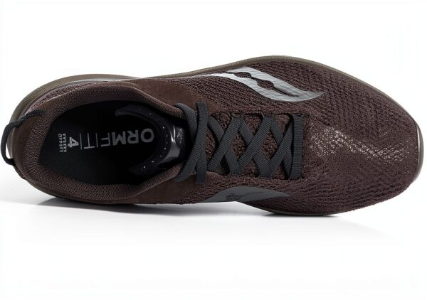 Saucony scarpe da corsa uomo leggere ammortizzate Nero-2