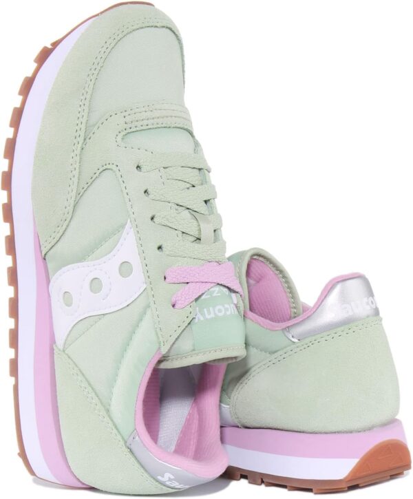 Saucony Scarpe Donna Verde S1044 Sneaker Casual-3