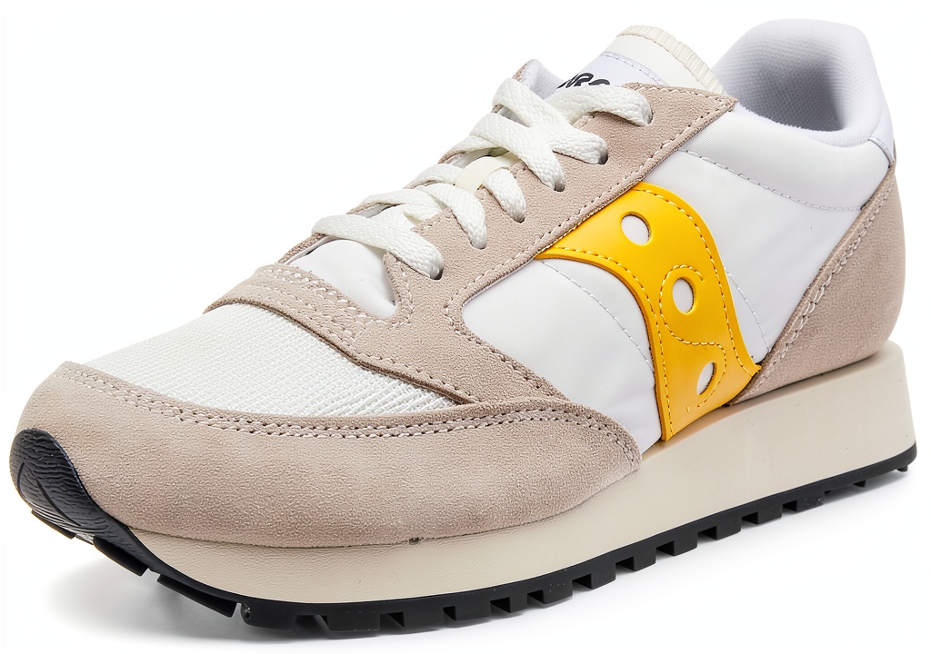 Saucony Jazz Original Vintage Sneaker Donna in uso su pavimento urbano