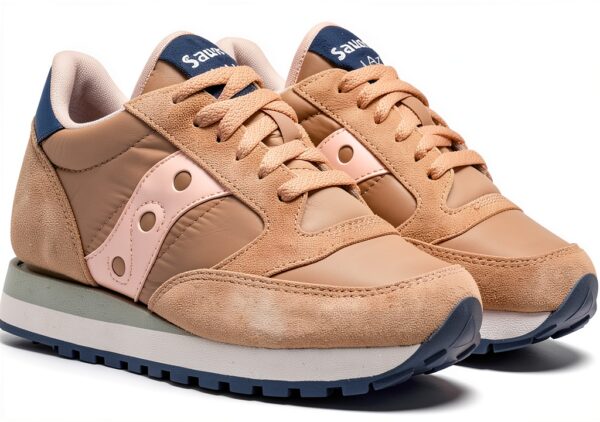 Saucony Sneaker Donna Tan Rouge Blu Comode e Stilose-5