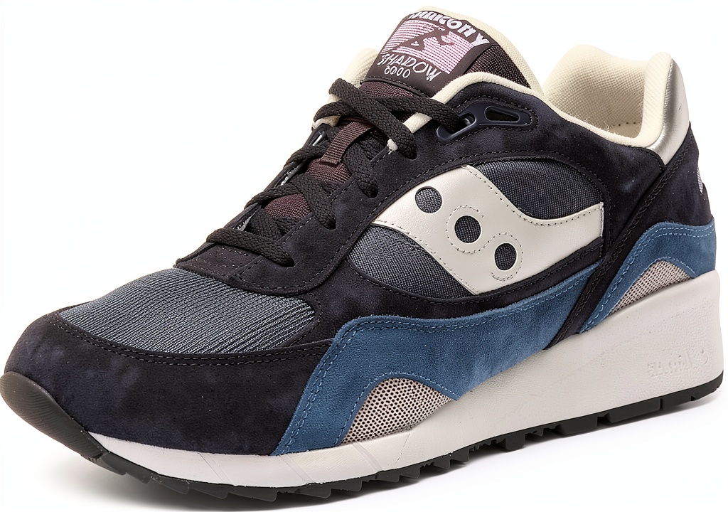 Saucony Azura scarpe da ginnastica uomo in Blu Navy Argento