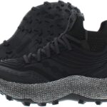 Saucony scarpe da corsa donna nero arancione verde-0