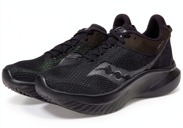 Saucony scarpe da corsa uomo leggere ammortizzate Nero-1