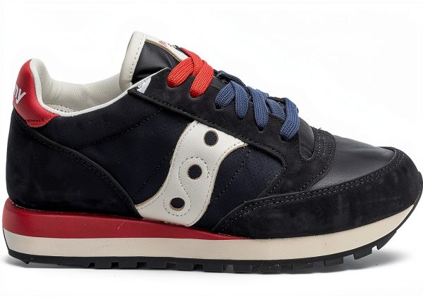 Saucony Jazz S70787 Sneaker Uomo Pelle Scamosciata Blu