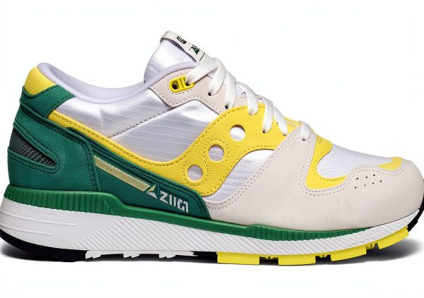 Saucony Azura Sneaker Uomo Verde Bianco Design Sportivo