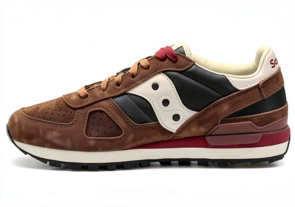 Saucony Scarpe Uomo Marrone Sneaker Casual Comode-2