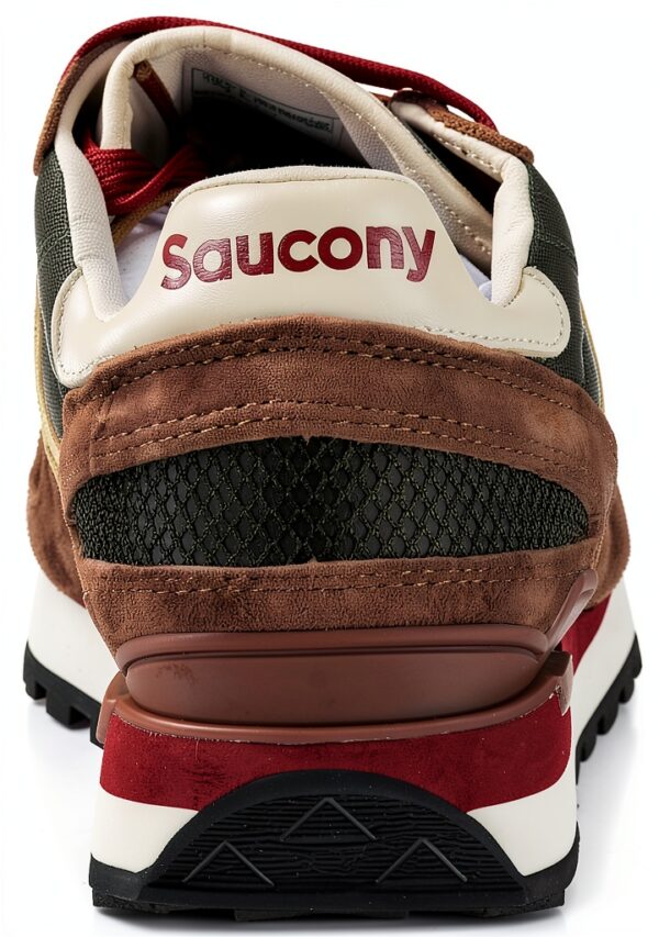 Saucony Scarpe Uomo Marrone Sneaker Casual Comode-4