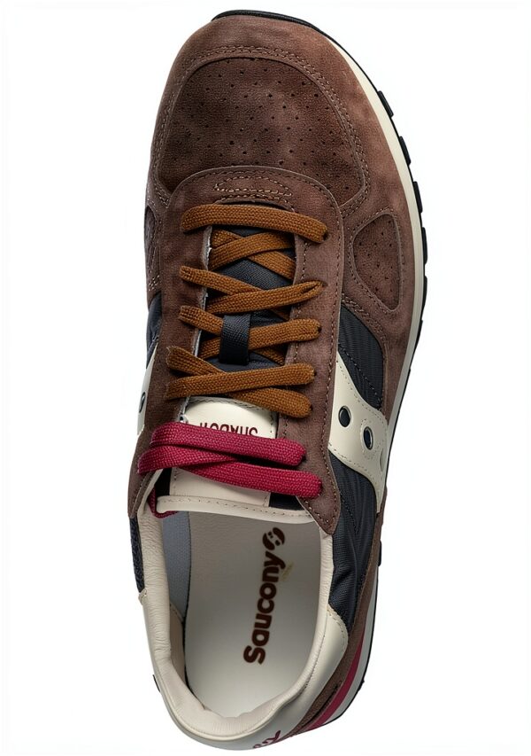 Saucony Scarpe Uomo Marrone Sneaker Casual Comode-3
