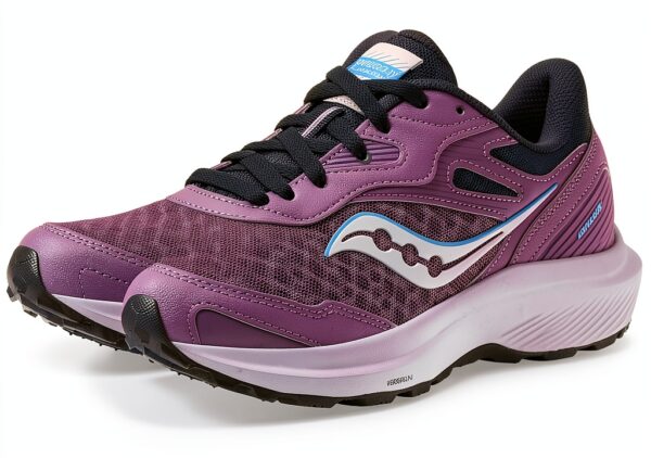 Scarpe da trail running Saucony donna ammortizzate suola-1