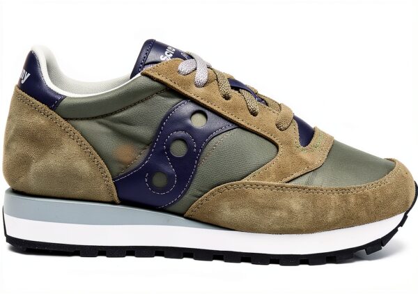 Saucony Sneaker Uomo Wit Beige Verde Casual Comodo-1