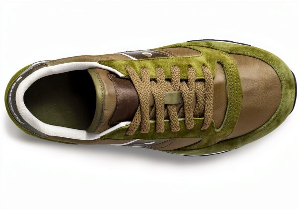 Sneaker donna Saucony Verde suola leggera-2