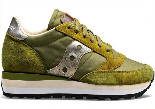 Sneaker donna Saucony Verde suola leggera-5