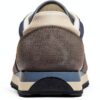 Sneakers uomo Saucony S2044-715 Grigio/Off White Camoscio Nylon-3