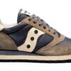 Sneakers uomo Saucony S2044-715 Grigio/Off White Camoscio Nylon-0