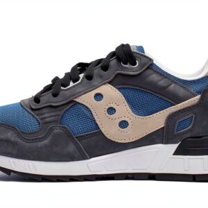 Sneaker uomo SAUCONY Navy Silver design retro suola gomma comfort-0