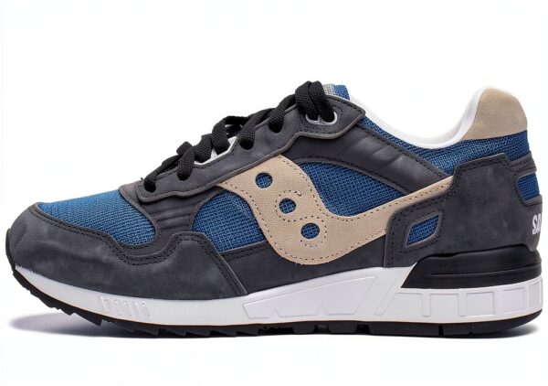Sneaker uomo SAUCONY Navy Silver design retro suola gomma comfort-0