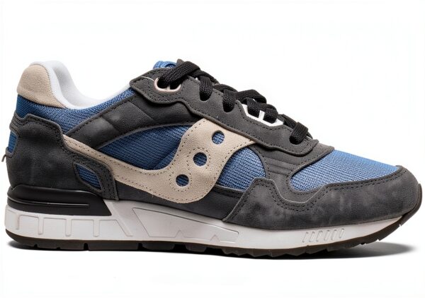 Sneaker uomo SAUCONY Navy Silver design retro suola gomma comfort-2