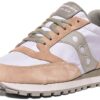 Saucony Jazz Original-38.5 Sneaker Donna in Pelle Scamosciata Grigio-5