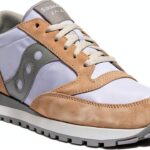 Saucony Jazz Original-38.5 Sneaker Donna in Pelle Scamosciata Grigio-0