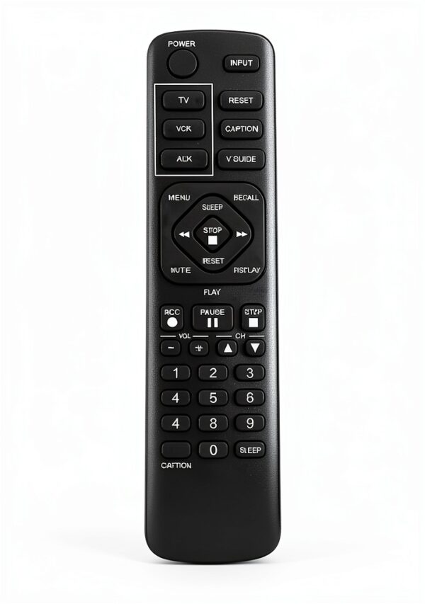 Telecomando di ricambio universale compatibile con SANYO FXVS FXVR FXVL FXVB FXVG DS27224 TV/VCR Works-1