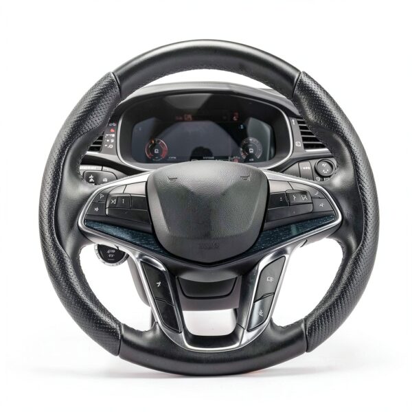 Coprivolante per Mini Countryman John Cooper Works F54 F55 F56 F57 F60, Protezione Custodia Volante Auto Cover, Microfibra Universale Antiscivolo Traspirante Durevole Coprivolante-4