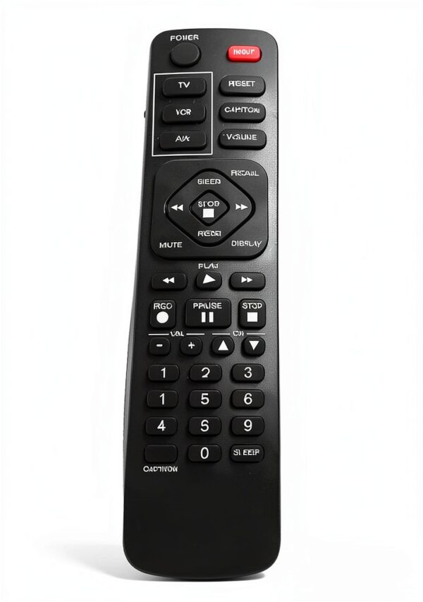 Telecomando di ricambio universale compatibile con SANYO FXVS FXVR FXVL FXVB FXVG DS27224 TV/VCR Works-3