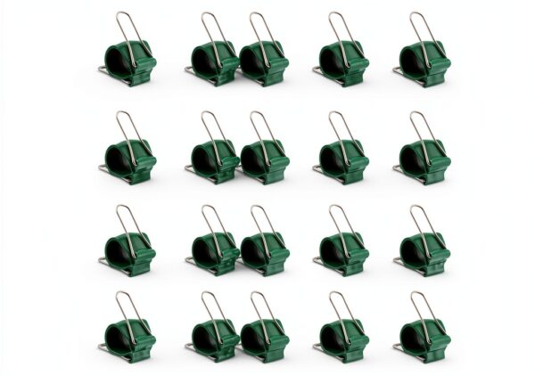 Universal Bundling Clip per Cavi e Cordoni, Verde, ATUIO-6